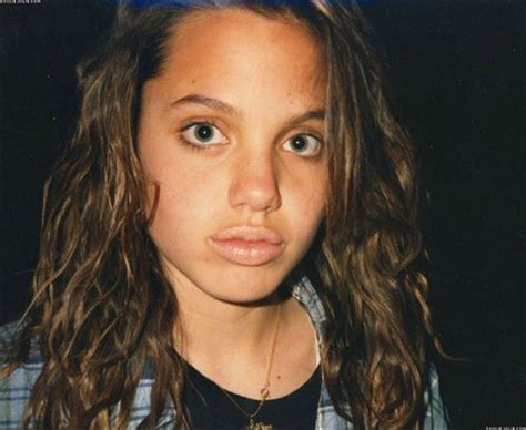 Angelina Jolie (13 years old) | Angelina jolie young, Angelina jolie ...