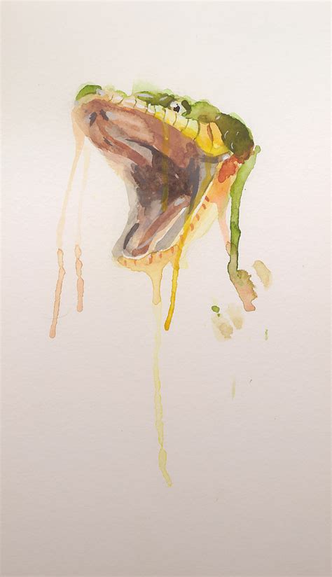 Snake Watercolor at PaintingValley.com | Explore collection of Snake ...