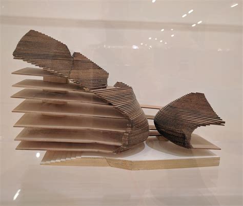 Early Snohetta architectural model (part of Model Behavior show) of San Francisco Museum of ...