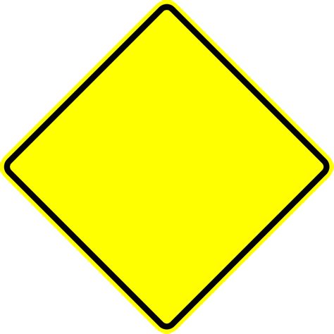 Yellow traffic signs - Julivisual