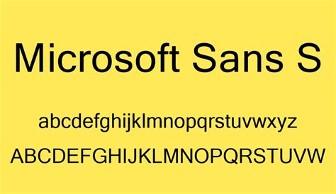 Microsoft Sans Serif font - Font Tr