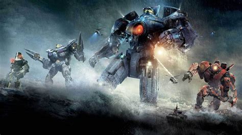 movies, Pacific Rim, Jaegers, Gipsy Danger, Crimson Typhoon, Striker Eureka, Cherno Alpha ...