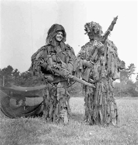 World War II • warhistoryonline: Two unidentified snipers, in...