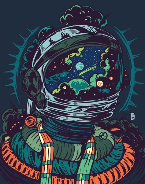 Art Prints & Printed Wall Decor | Society6 | Astronaut art, Space art ...