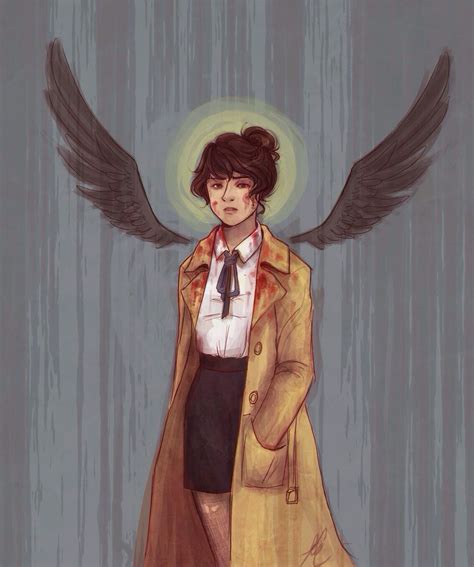 Female!Castiel - Castiel Fan Art (36133596) - Fanpop