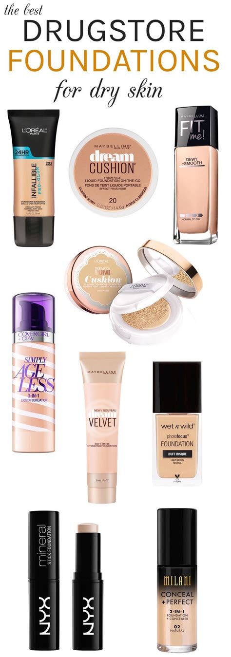 Dry skin? Here are the best drugstore hydrating foundations with a dewy ...