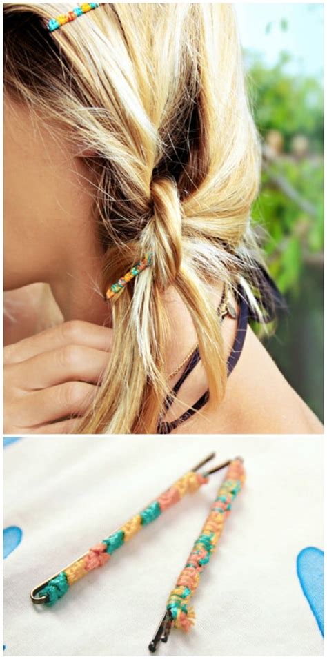 21 Unexpectedly Stylish Ways to Wear Bobby Pins - DIY & Crafts