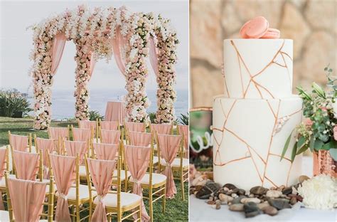 ️ 30 Rose Gold Wedding Theme Ideas 2024 | Colors for Wedding