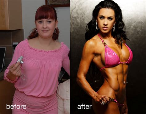 20 Female Weight Loss Before And Afters Ending In Ripped 6 Pack Abs! - TrimmedandToned