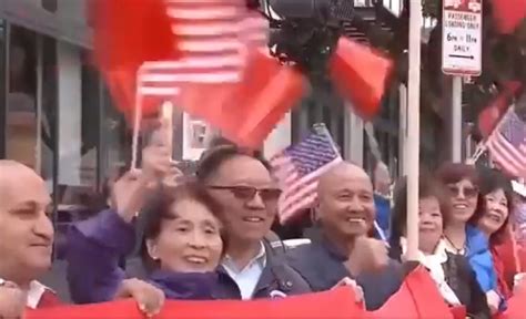 San Francisco Holds Parade for Xi Jinping with Communist Flags Draping ...