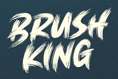 Download Brush King font | fontsme.com