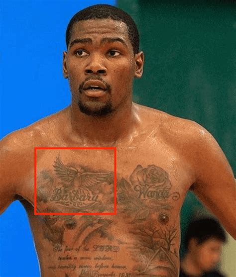 Kevin Durant's 13 Tattoos and Their Meanings (Explained)