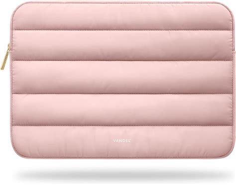 Vandel Puffy 15-16 Inch Pink Laptop Sleeve for Women and Men. MacBook ...