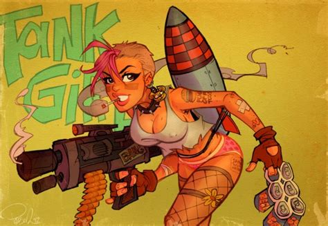 Tank Girl Fan Art by Blitz Cadet