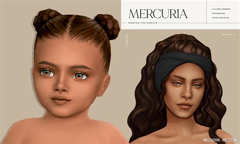 Mercuria skin overlay by lamatisse - INFANTS - The Sims 4 Create a Sim - CurseForge