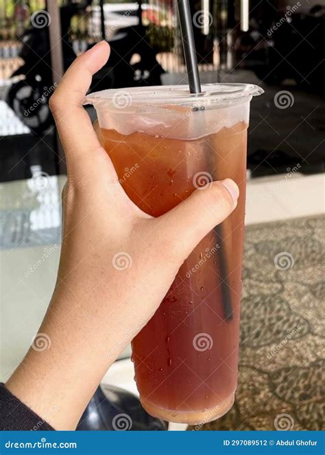 Cold iced tea stock photo. Image of cold, iced, cafe - 297089512