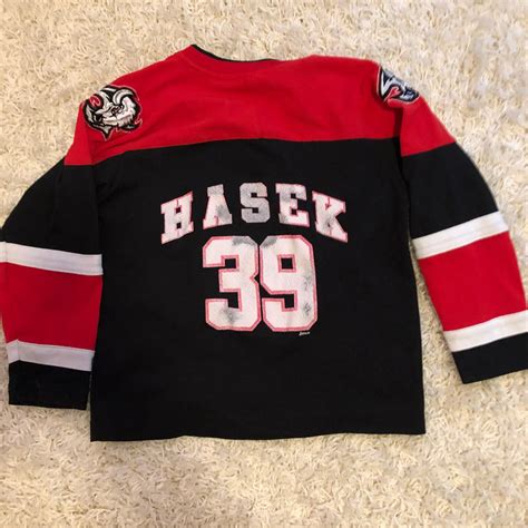 Vintage Buffalo Sabres Kids Youth Hockey Jersey Goathead Hasek | Etsy