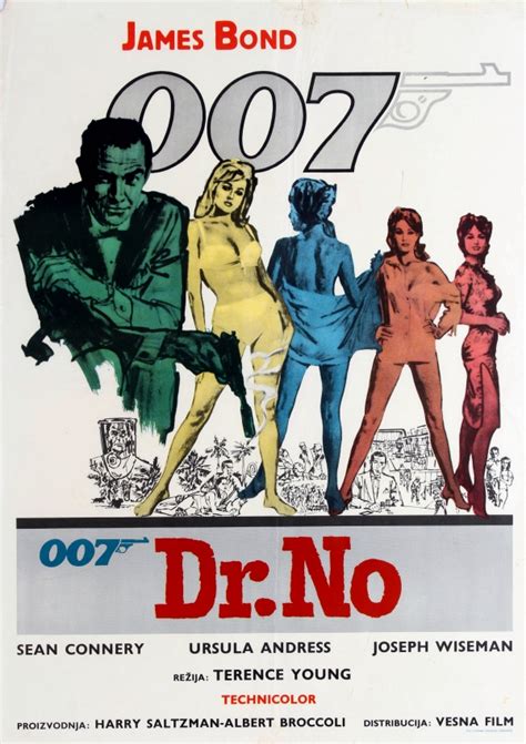 Original Vintage Posters -> Cinema Posters -> James Bond Dr No ...