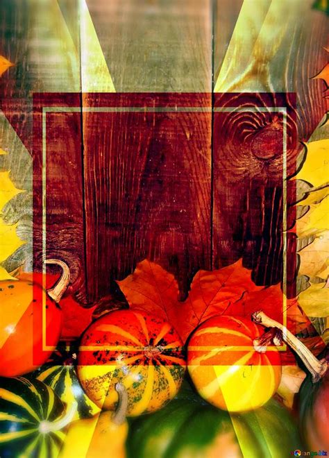 Скачать бесплатно картинку Autumn background with pumpkins below powerpoint website infographic ...