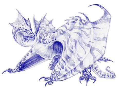 Wyvern Drawing at GetDrawings | Free download