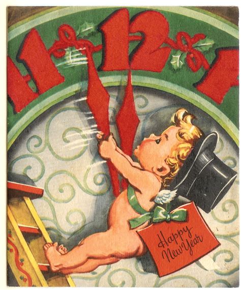 My Vintage Soul | Vintage happy new year, Vintage holiday cards ...