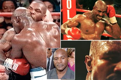 Evander Holyfield opens up about Mike Tyson infamously biting his ear ...