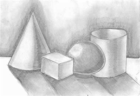 3d Shapes Drawing at PaintingValley.com | Explore collection of 3d ...