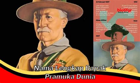 Sang Bapak Pendiri Pramuka Dunia: Robert Baden-Powell - Biotifor