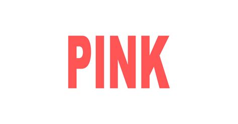 Pink word - Pink - T-Shirt | TeePublic