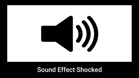 Sound effect Shocked - YouTube