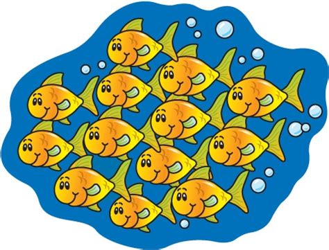 School Of Fish Clipart - ClipArt Best