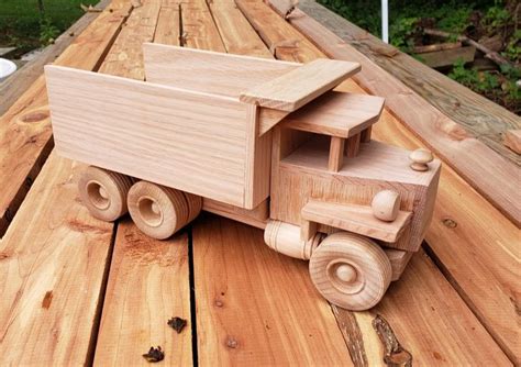 Wooden Toy Dump Truck | Wood toys, Wooden toy cars, Wooden toys