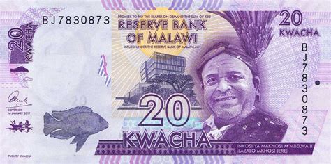 RealBanknotes.com > Malawi p63d: 20 Kwacha from 2017