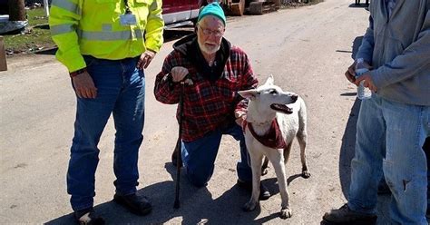 Man Who Lost Wife And Home In Tornado Is Reunited With Beloved Dog ...