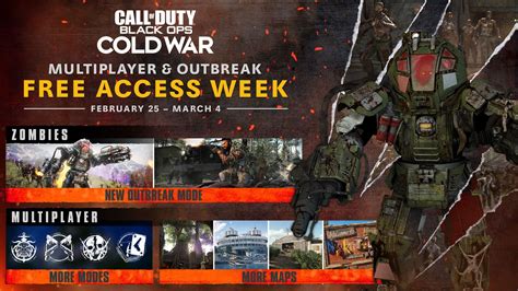 Outbreak and Multiplayer Free Week in Black Ops Cold War - Cold War Tracker