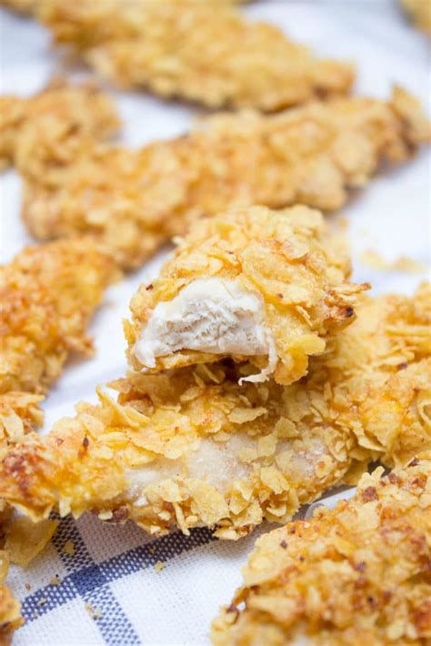 Baked Cornflake Chicken Tenders | Natalie's Health