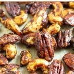 Cinnamon Sugar Candied Nuts Recipe - Eat the Gains