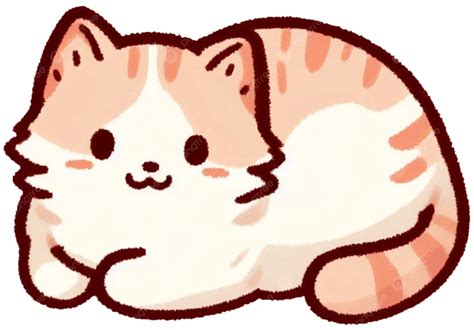 Cute Cat Cartoon Vector, Paint, Cute, Cartoon PNG and Vector with Transparent Background for ...