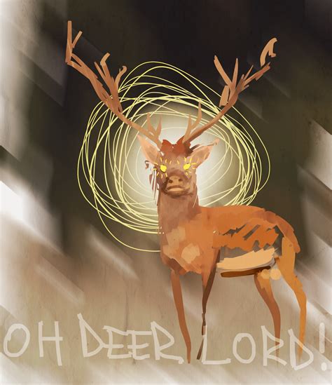 oh deer lord! by AnirBrokenear on DeviantArt