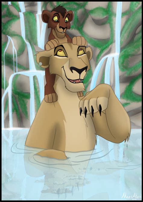 Zira And Kovu by MaasAkari on DeviantArt