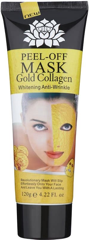 24k GOLD COLLAGEN MASK - Whitening Anti-Wrinkle - Peel Off Facial Mask ...