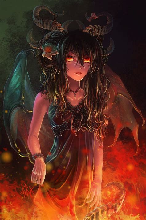 Succubus by Tira-Owl | Anime art dark, Conceptual illustration, Dark fantasy art