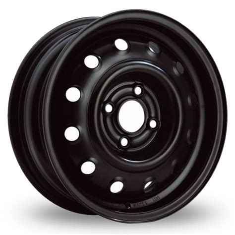 Steel Wheels 6355 Black 14" Alloy Wheels - Wheelbase