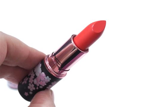 MAC Black Cherry Bloombox Matte Lipstick Review / Swatches | 2021