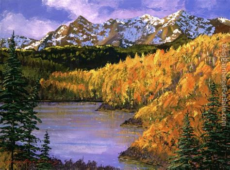 David Lloyd Glover October Colors Painting | Best Paintings For Sale