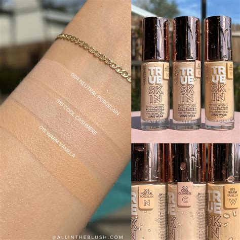 Catrice True Skin Hydrating Foundation Review & Swatches » All In The Blush