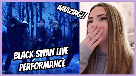 BTS BLACK SWAN LIVE PERFORMANCE X JAMES CORDEN - YouTube