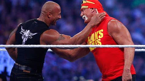 The Rock Thanks Hulk Hogan