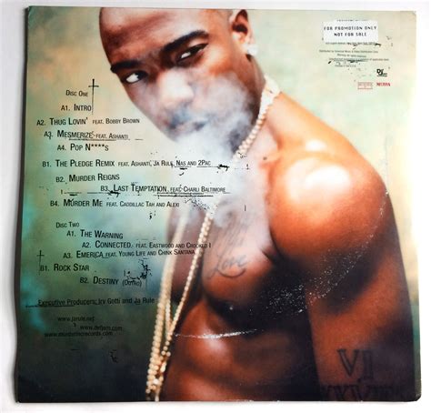 JA RULE the Last Temptation Lp Original Vintage Vinyl Record Album - Etsy