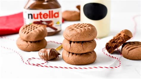 3-Ingredient Nutella Cookies - Busy Little Kiddies